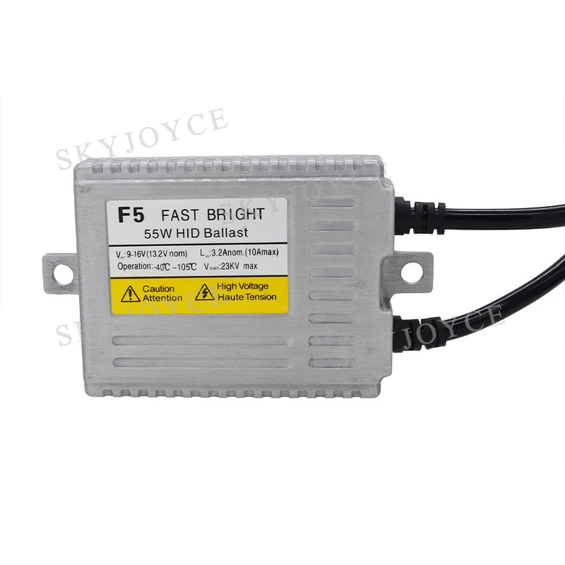 SKYJOYCE 12V AC 55W Fast Bright Ballast For headlight HID Bulb Kit Digital Slim Ignition Block F5 Quick Start Reactor | Автомобили и