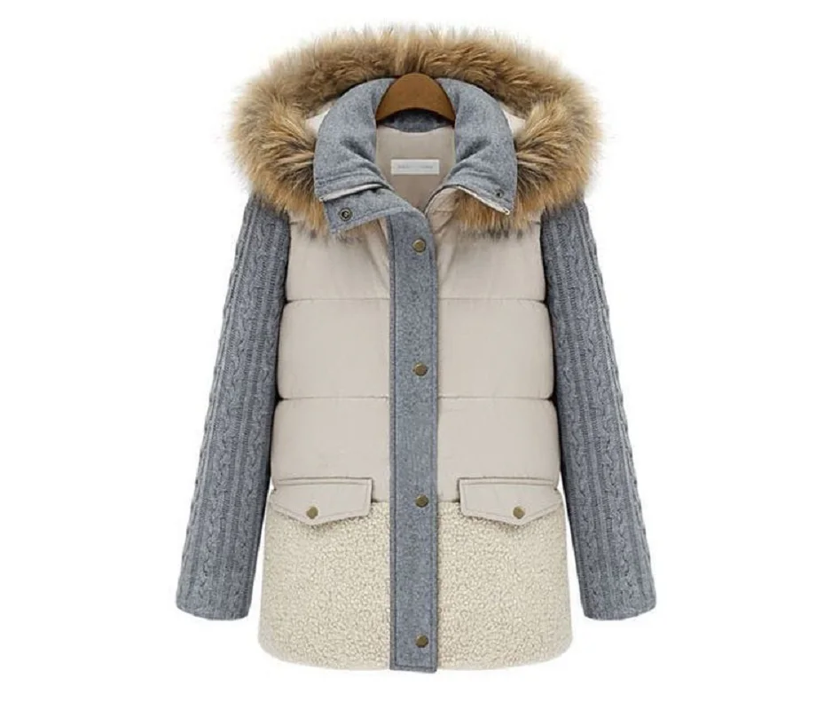 2018 Elegant Winter Women Faux Fur Hooded Coat Casual Solid Parka Female Spliced Outwear Female
2018 Elegant Winter Women Faux Fur Hooded Coat Casual Solid Parka Female Spliced Outwear Female