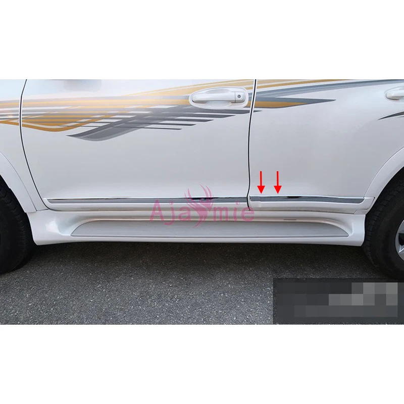 Accessories For Toyota Land Cruiser Prado LC150 FJ150 2010-2017 Side Garnish Black White Black Door Moulding Trim Car Styling
Accessories For Toyota Land Cruiser Prado LC150 FJ150 2010-2017 Side Garnish Black White Black Door Moulding Trim Car Styling