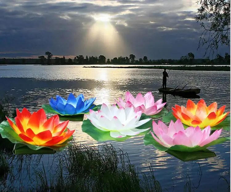2020 New 20 Cm Artificial Ornament Lotus Wishing Light Floating Water Candle Light For Wedding Christmas Party Decoration
2020 New 20 Cm Artificial Ornament Lotus Wishing Light Floating Water Candle Light For Wedding Christmas Party Decoration