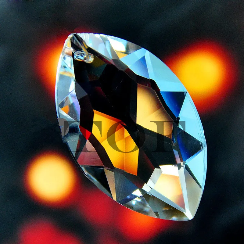 Wholsale Crystal Marquis 50mm Prism Suncatcher Chandelier Faceted Pointed Oval Pendant 2",80Pcs/lot
Wholsale Crystal Marquis 50mm Prism Suncatcher Chandelier Faceted Pointed Oval Pendant 2",80Pcs/lot