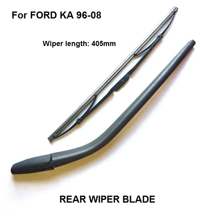 Car Styling 405MM For FORD KA REAR WINDSHIELD WINDSCREEN WIPER ARM & BLADE 1996-2008
Car Styling 405MM For FORD KA REAR WINDSHIELD WINDSCREEN WIPER ARM & BLADE 1996-2008