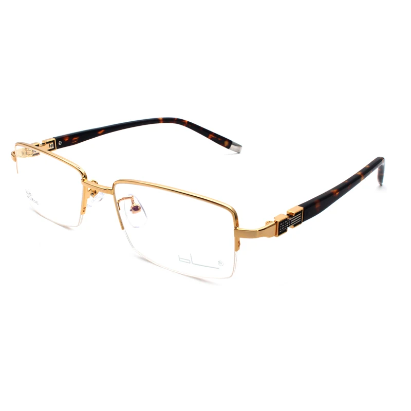 Alloy Men Glasses Frame Semi-Rim Rectangular Male Eyewear Eyeglasses Optical Business Spectacles Prescriptionable 56180
Alloy Men Glasses Frame Semi-Rim Rectangular Male Eyewear Eyeglasses Optical Business Spectacles Prescriptionable 56180