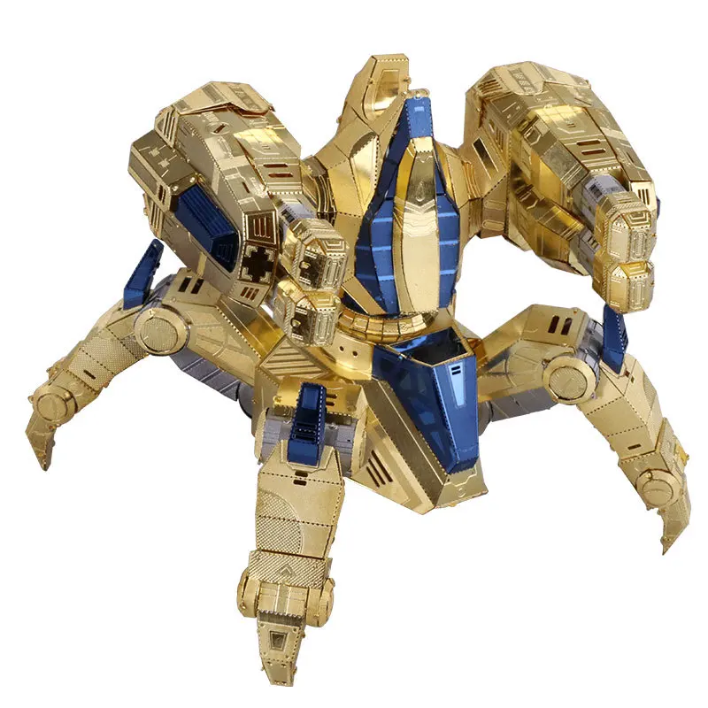 MU 3D Metal Nano Puzzle Star Craft Protoss Immortal Model Kit YM-N029 DIY 3D Laser Cut Assemble Jigsaw Toys For Audit and kids
MU 3D Metal Nano Puzzle Star Craft Protoss Immortal Model Kit YM-N029 DIY 3D Laser Cut Assemble Jigsaw Toys For Audit and kids