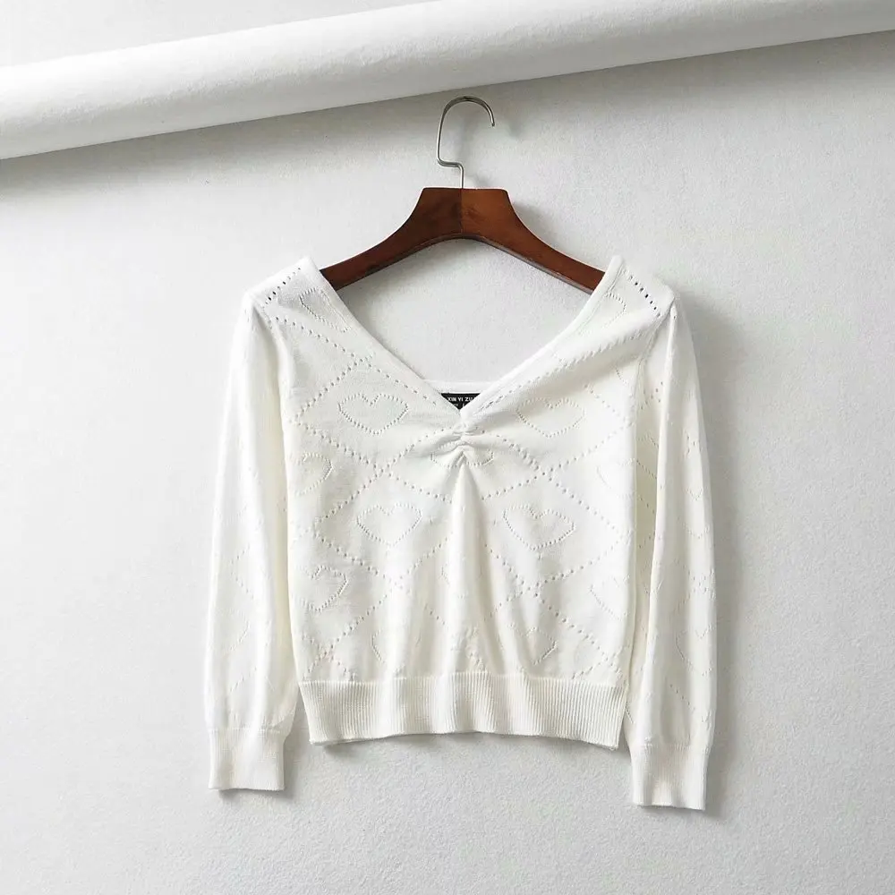 Women 2019 Autumn New Thin Section Large V-neck Halter Long-sleeve Sweater Women Casaco Feminino Pink Modis
Women 2019 Autumn New Thin Section Large V-neck Halter Long-sleeve Sweater Women Casaco Feminino Pink Modis