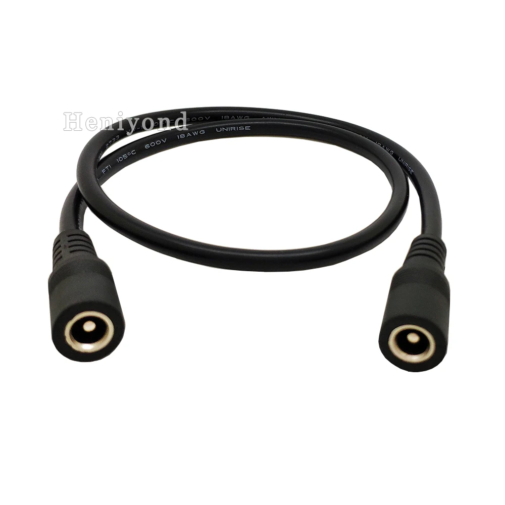 4 шт. 5 мм x 2 1 DC Jack коннекторы удлинитель питания 18AWG Женский штекер Адаптер для