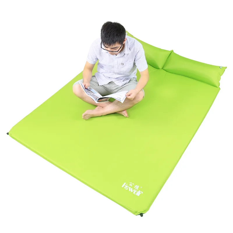 Hewolf Automatic inflatable cushion couple outdoor camping tent lunch mattress cushion for widening and thickening mat
Hewolf Automatic inflatable cushion couple outdoor camping tent lunch mattress cushion for widening and thickening mat