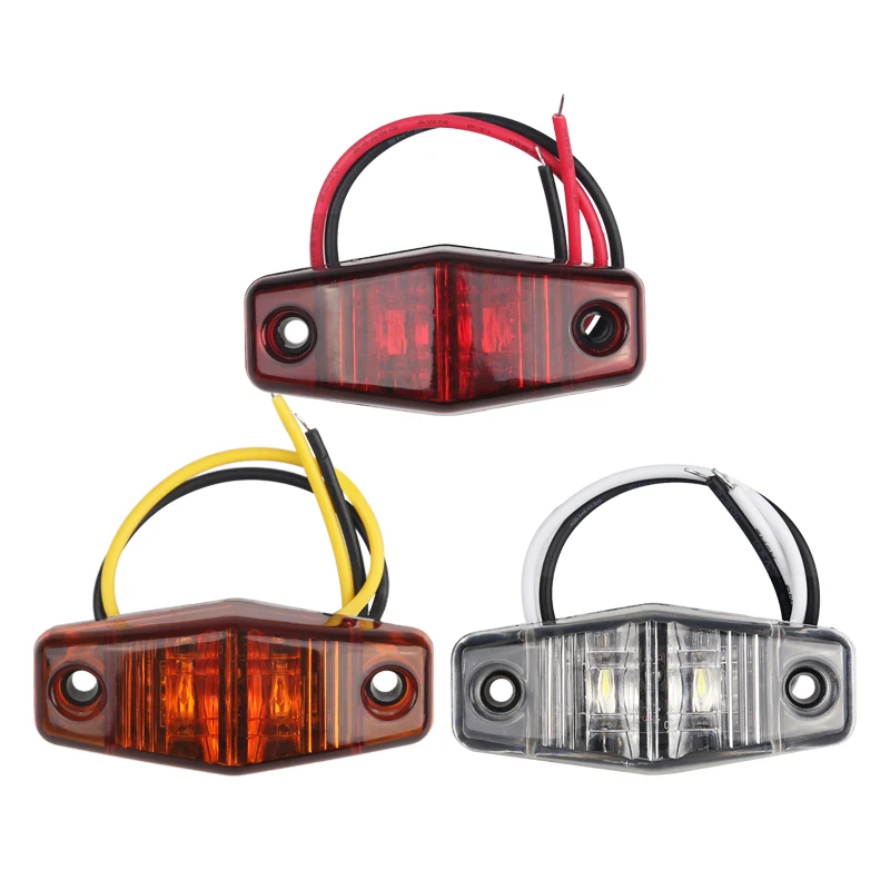 1PC Red Bus Car Led Side Marker Lights For Trucks White Trailer Truck Turn Indicators Clearance Lights Rear Parking Brake Lamp
1PC Red Bus Car Led Side Marker Lights For Trucks White Trailer Truck Turn Indicators Clearance Lights Rear Parking Brake Lamp