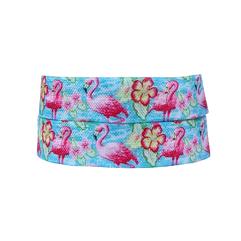 (50 yards/lot) Free shipping flower and flamingo printed foe fold over elastic for hair accessories
(50 yards/lot) Free shipping flower and flamingo printed foe fold over elastic for hair accessories