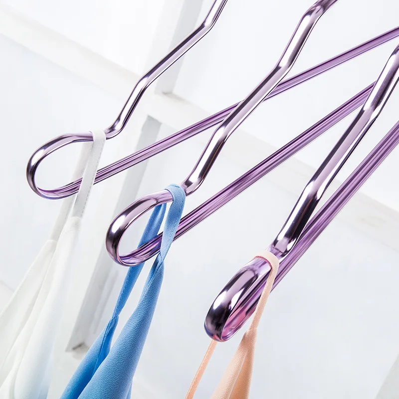 5 Pcs Thicken Anti-slip Clothing Hanger Aluminum Alloy Drying Racks Home Seamless Hanger Anti-rust Windproof Dress Clothes Racks
5 Pcs Thicken Anti-slip Clothing Hanger Aluminum Alloy Drying Racks Home Seamless Hanger Anti-rust Windproof Dress Clothes Racks
