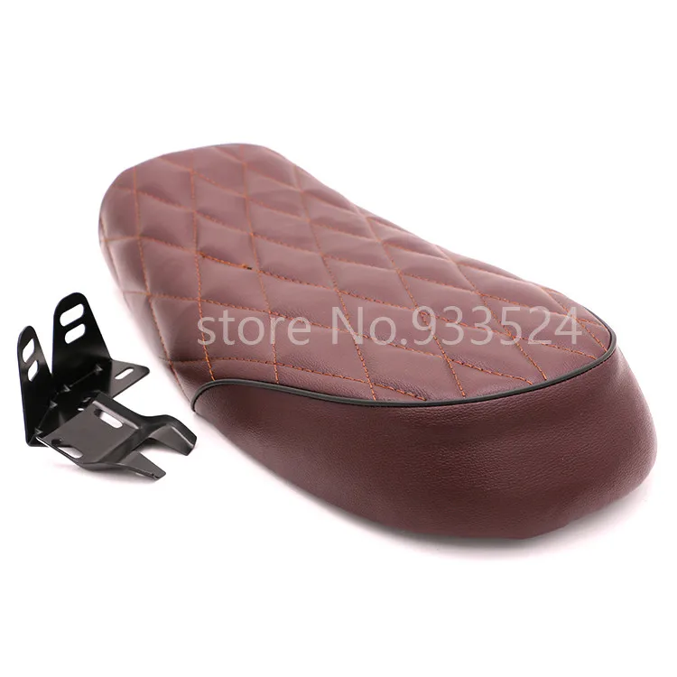 Motorcycle Brown Vintage Diamond Flat brat Cafe Racer Seat For Yamaha XT350 Kawasaki Z750 Suzuki GS450L 550 Honda CB500 CL450
Motorcycle Brown Vintage Diamond Flat brat Cafe Racer Seat For Yamaha XT350 Kawasaki Z750 Suzuki GS450L 550 Honda CB500 CL450