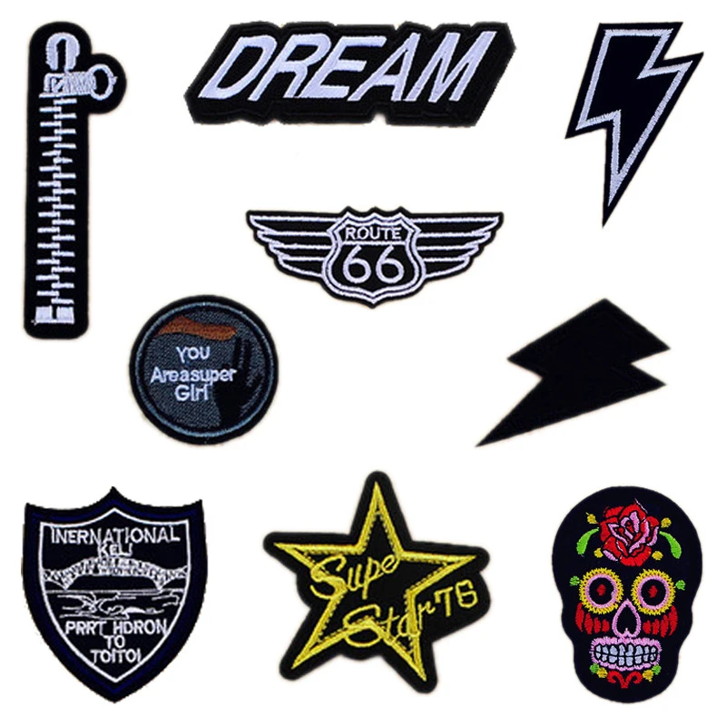 300pcs Fashion British Style Cloth Patch Wholesale Embroidery Badge Clothes Patches
300pcs Fashion British Style Cloth Patch Wholesale Embroidery Badge Clothes Patches