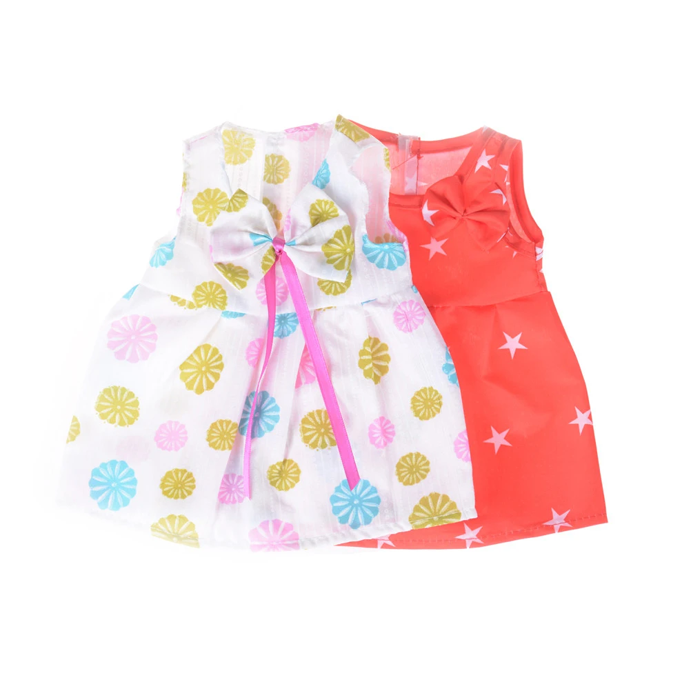 2 Colors Doll Dress 18 Inch Doll Clothes And Accessories Dresses Handmade Princess Dress
2 Colors Doll Dress 18 Inch Doll Clothes And Accessories Dresses Handmade Princess Dress