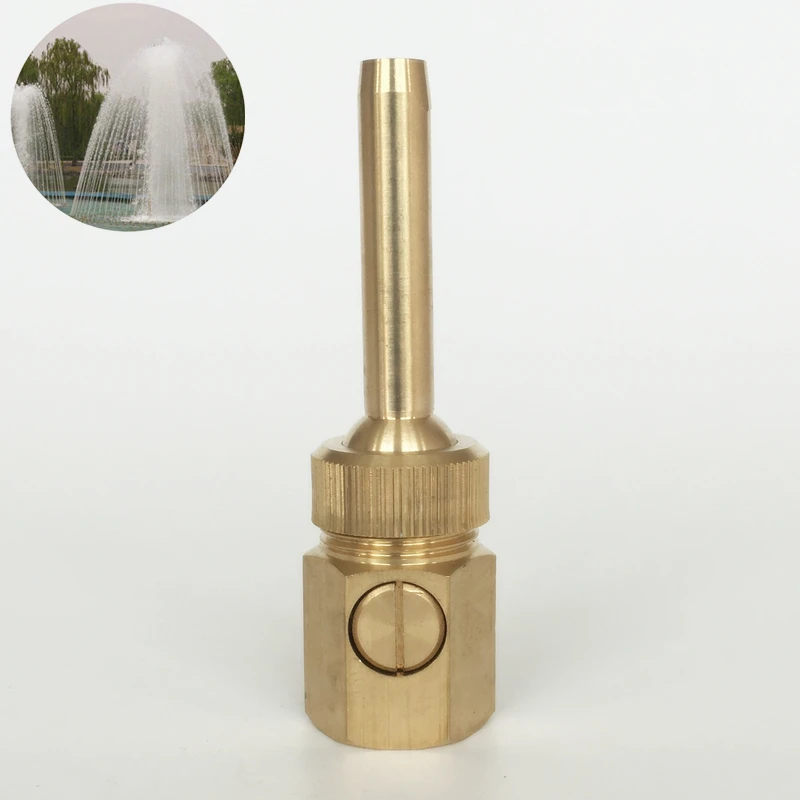 1/2'' 3/4" 1" Adjustable Valve Control Jet Straight Fountain Nozzles Sprinkler Outdoor Water Fountain
1/2'' 3/4" 1" Adjustable Valve Control Jet Straight Fountain Nozzles Sprinkler Outdoor Water Fountain