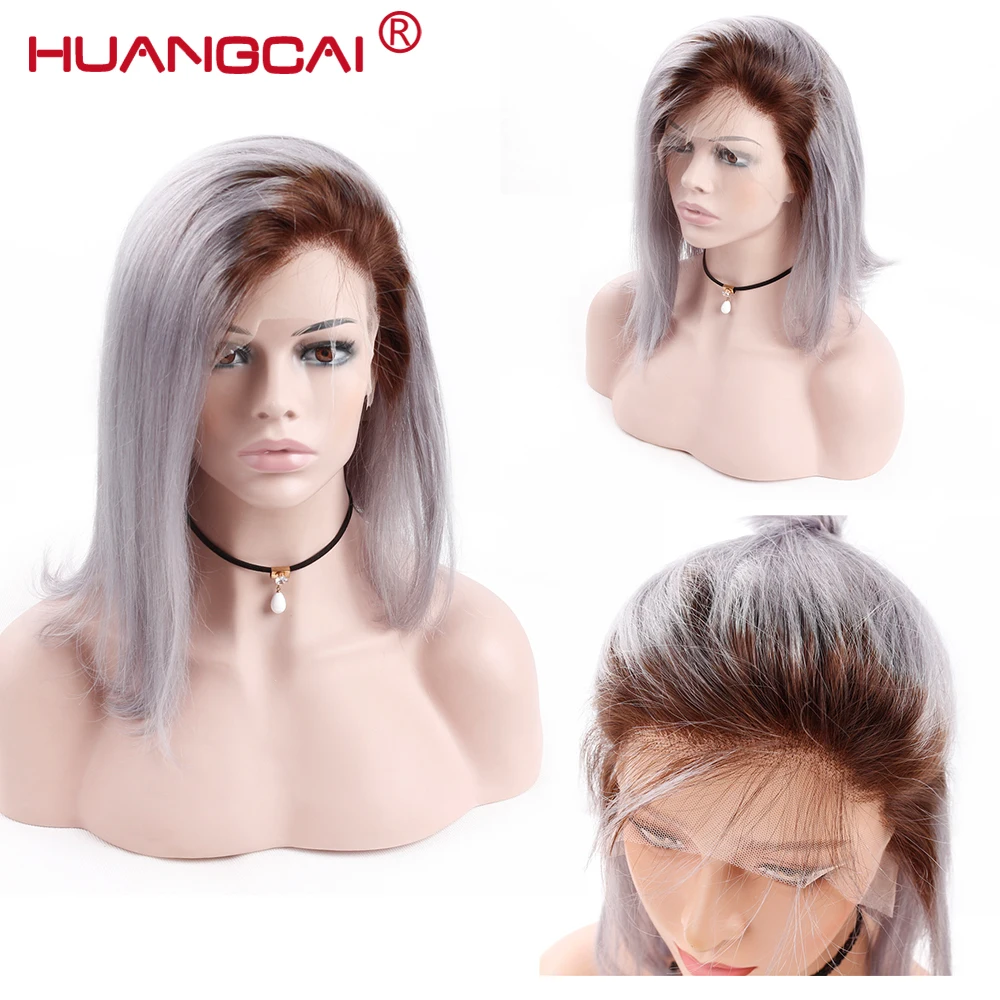 Silver Grey Brazilian Lace Frontal Wigs Short Human Hair Bob Wig Ombre 1B/Grey Straight Lace Front Human Hair Wigs Remy Hair
Silver Grey Brazilian Lace Frontal Wigs Short Human Hair Bob Wig Ombre 1B/Grey Straight Lace Front Human Hair Wigs Remy Hair