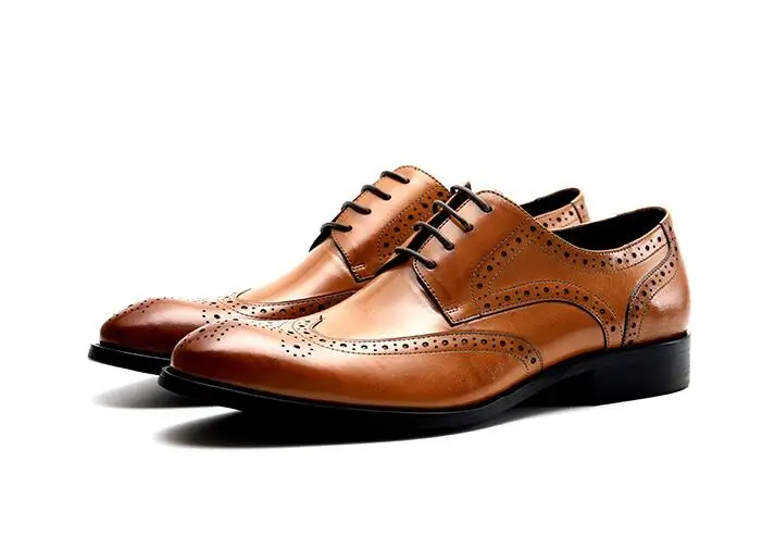 Men Fashion Pointed Toes Black Carved Flat Comfortable Brogue Shoes Male Lace Up Business Casual Leather Dress Shoes
Men Fashion Pointed Toes Black Carved Flat Comfortable Brogue Shoes Male Lace Up Business Casual Leather Dress Shoes