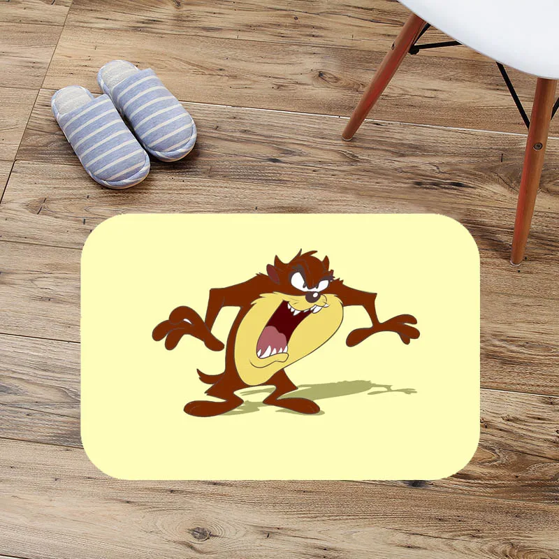 Коврик для двери в гостиную Tasmanian Devil & Taz напольный коврик с принтом ванной