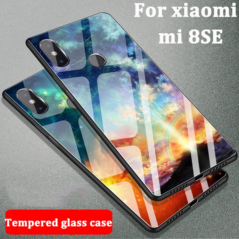 For xiaomi mi 8SE Case phone Cases fashion Tempered glass cover For xiaomi mi8SE case Cover For xiaomi mi 8 SE Protection Shell
For xiaomi mi 8SE Case phone Cases fashion Tempered glass cover For xiaomi mi8SE case Cover For xiaomi mi 8 SE Protection Shell