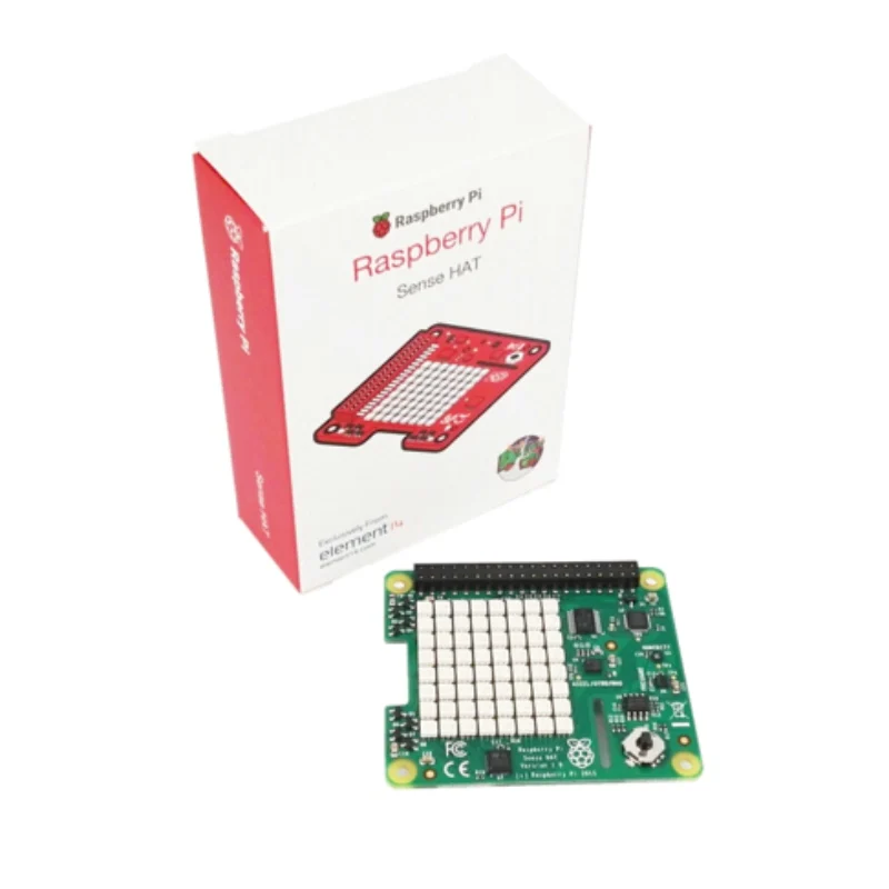 RASPBERRY-PI RASPBERRYPI-SENSEHAT Raspberry Pi Sense HAT with Orientation, Pressure, Humidity and Temperature Sensors
RASPBERRY-PI RASPBERRYPI-SENSEHAT Raspberry Pi Sense HAT with Orientation, Pressure, Humidity and Temperature Sensors