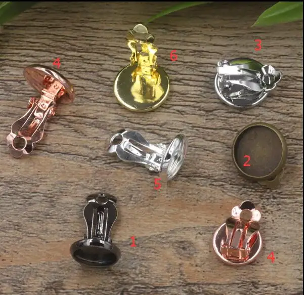16mm inner size Fashion Copper Ear Clip Round Blank Setting Bezel Blank Base Cabochon Earring Base For DIY Earring 100pcs/lot
16mm inner size Fashion Copper Ear Clip Round Blank Setting Bezel Blank Base Cabochon Earring Base For DIY Earring 100pcs/lot