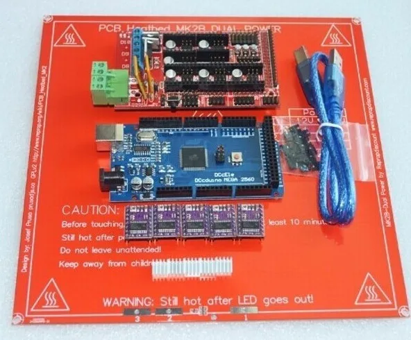 Fast Free Ship 3D Printer Motherboard Suite for RAMPS 1.4 for Arduino mega 2560 A4988 driver board
Fast Free Ship 3D Printer Motherboard Suite for RAMPS 1.4 for Arduino mega 2560 A4988 driver board