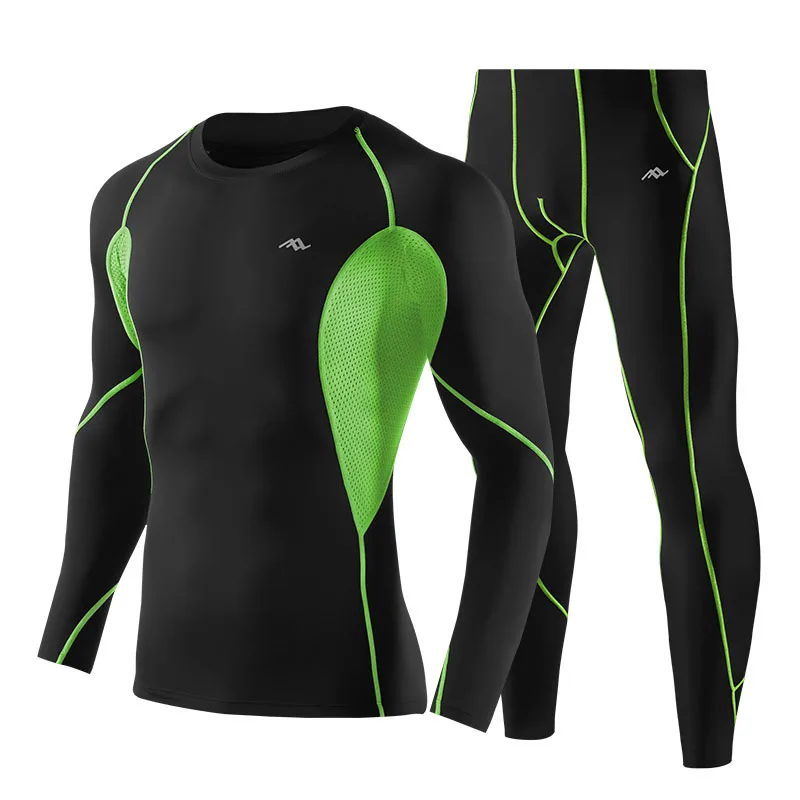 Men Compression Running jogging Suits Clothes Sport Set Long T-shirt And Pants Gym Fitness workout Tights clothes 2pcs / sets
Men Compression Running jogging Suits Clothes Sport Set Long T-shirt And Pants Gym Fitness workout Tights clothes 2pcs / sets