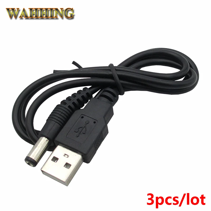 3pcs USB To DC Power Cable DC 5V 5.5*2.1mm Adapter Jack Power Charger Cable Adapter Connector Tablet Speaker HY226
3pcs USB To DC Power Cable DC 5V 5.5*2.1mm Adapter Jack Power Charger Cable Adapter Connector Tablet Speaker HY226
