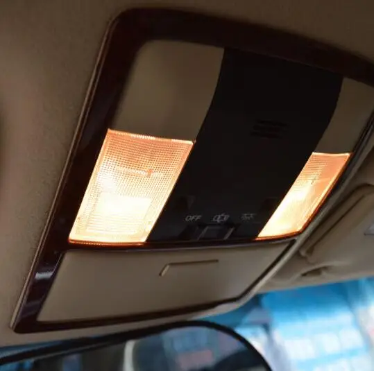 For Toyota Land Cruiser Prado FJ150 2010-2013 2014-2018 Interior Reading Lamp Cover Trim ABS Plastic Styling Accessories 1pcs
For Toyota Land Cruiser Prado FJ150 2010-2013 2014-2018 Interior Reading Lamp Cover Trim ABS Plastic Styling Accessories 1pcs