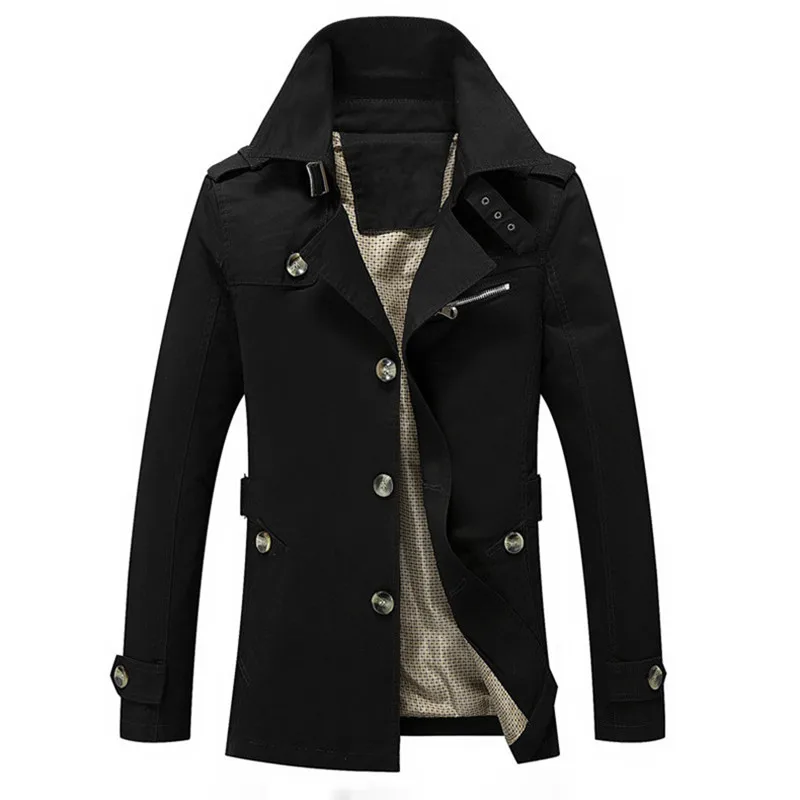 Spring and autumn jacket men fashion casual cotton coat black khaki and army green outerwear free shipping
Spring and autumn jacket men fashion casual cotton coat black khaki and army green outerwear free shipping
