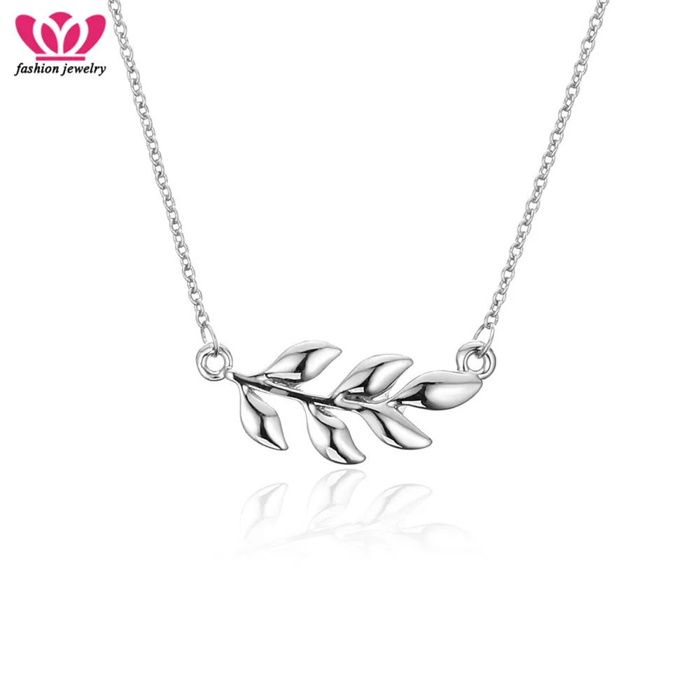 Fashion Silver Plated Leaf Necklace Simple Choker Necklace Jewelry For Women Girls Sweet Fashion Clavicle Chain Metal Gift
Fashion Silver Plated Leaf Necklace Simple Choker Necklace Jewelry For Women Girls Sweet Fashion Clavicle Chain Metal Gift