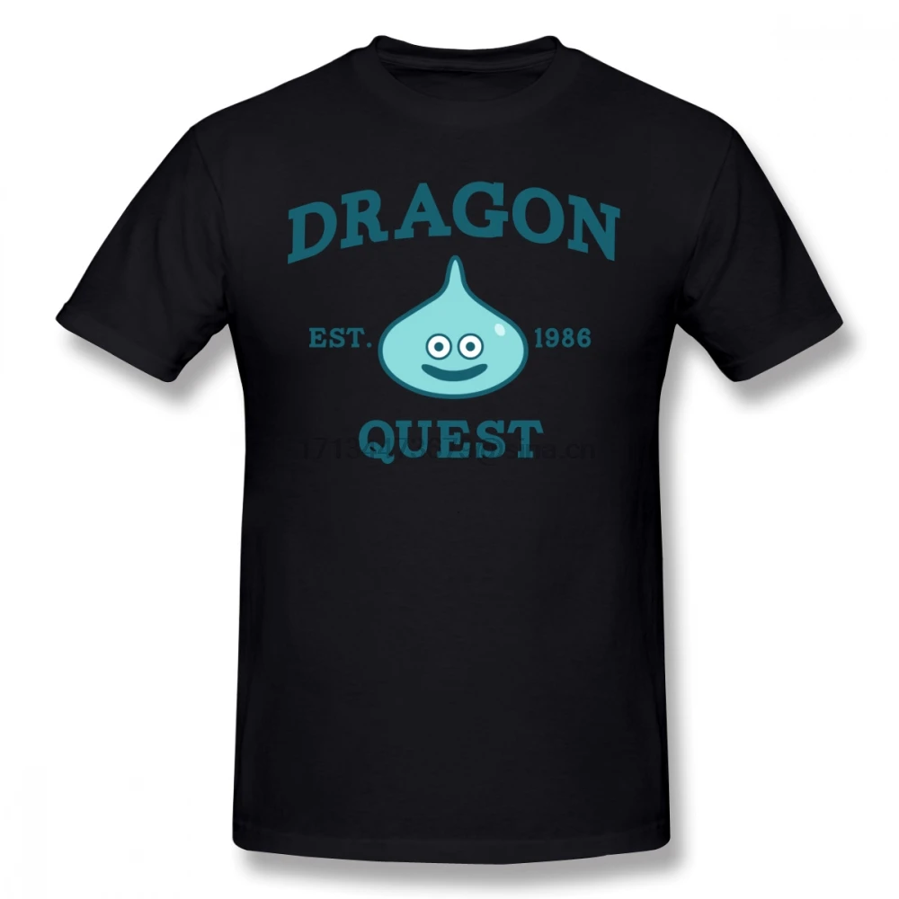 Футболка Dragon Quest Мужская оверсайз хлопок Классическая с графическим принтом