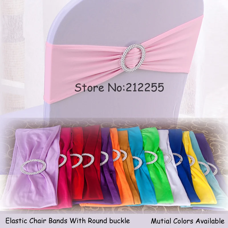 Wholesales/Retail 150 Pieces Chair Elastic Spandex Chair Bands With Round Plastic Buckle Wedding Decoration CB-10-01
Wholesales/Retail 150 Pieces Chair Elastic Spandex Chair Bands With Round Plastic Buckle Wedding Decoration CB-10-01