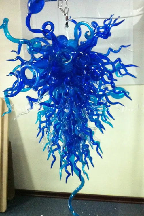 Modern Elegant Hotel Art Chandelier Lighting Blue Crystal Hand Blown Glass Chandelier
Modern Elegant Hotel Art Chandelier Lighting Blue Crystal Hand Blown Glass Chandelier