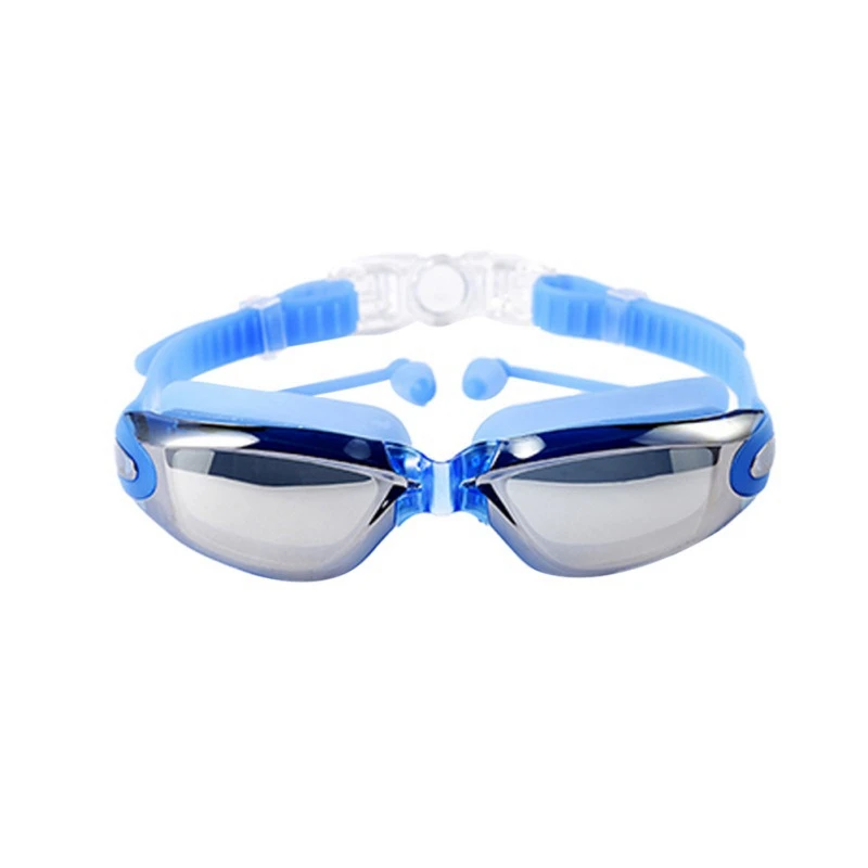 Water Sports Waterproof Anti-fog Swimming Glasses Large Frame With Silicone Earplugs Swimming Goggles Eyewear
Water Sports Waterproof Anti-fog Swimming Glasses Large Frame With Silicone Earplugs Swimming Goggles Eyewear