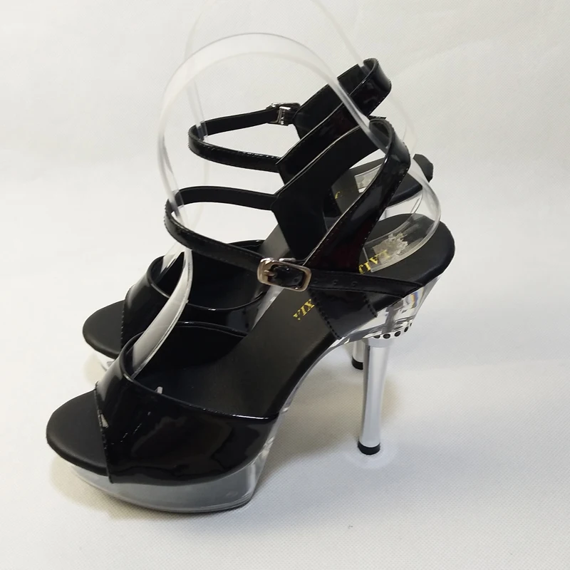 LAIJIANJINXIA Transparent Platform Shoes Sexy Dance Shoes 14 CM High Heels Sandals Night Club Women Pole Dancing Shoes M-020
LAIJIANJINXIA Transparent Platform Shoes Sexy Dance Shoes 14 CM High Heels Sandals Night Club Women Pole Dancing Shoes M-020