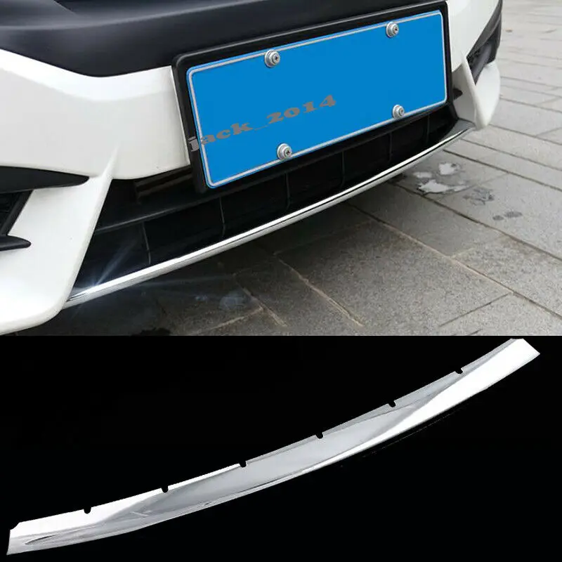ABS Chrome Front Bumper Lip Strip Cover Trim For Honda CIVIC 10th 2016 2017 2018 2019
ABS Chrome Front Bumper Lip Strip Cover Trim For Honda CIVIC 10th 2016 2017 2018 2019