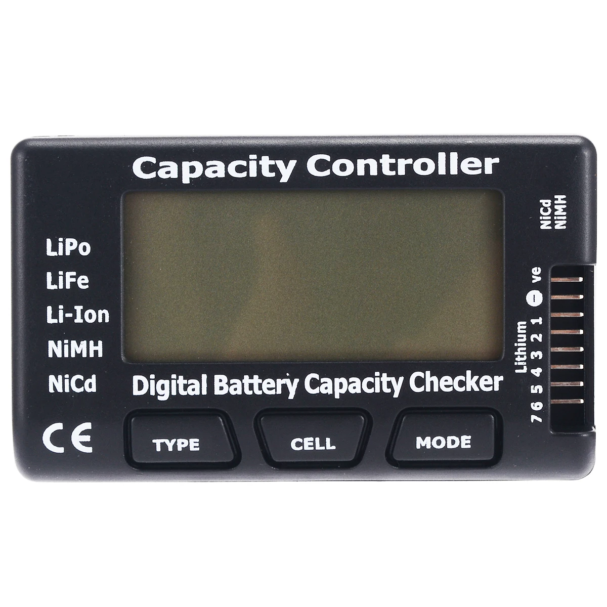 Cellmeter-7 Battery Capacity Voltage Checker Tester For LiPo LiFe Li-ion NiMH Digital Battery Capacity Checker
Cellmeter-7 Battery Capacity Voltage Checker Tester For LiPo LiFe Li-ion NiMH Digital Battery Capacity Checker