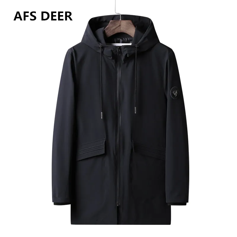 2018 Brand Autumn Winter New Fashion Trench Jacket Coat Men Long Style Outwear Windbreaker Trench Jacket Male Jacket Plus size
2018 Brand Autumn Winter New Fashion Trench Jacket Coat Men Long Style Outwear Windbreaker Trench Jacket Male Jacket Plus size