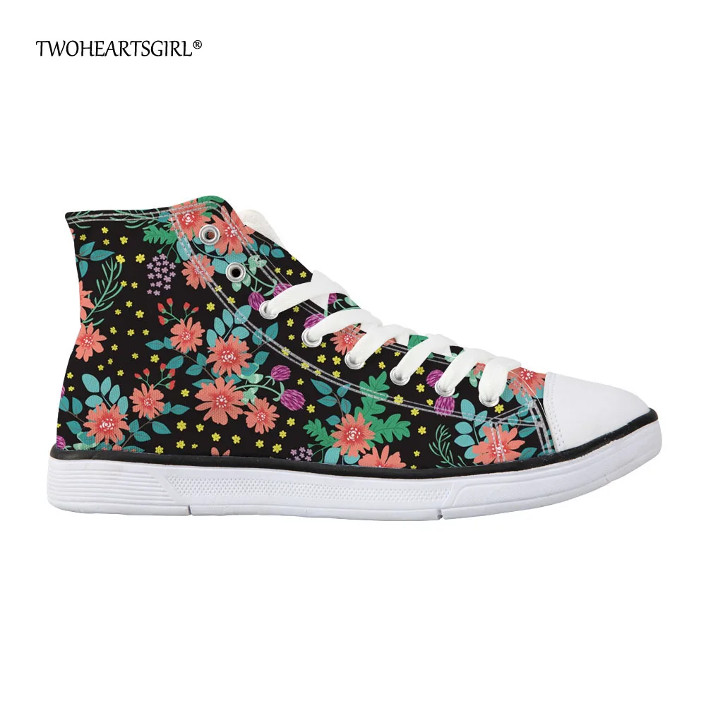 Twoheartsgirl Pretty Floral Style Vulcanize Shoes Flat High Top Canvas Shoes for Women Casual Female Ladies Canvas Shoes
Twoheartsgirl Pretty Floral Style Vulcanize Shoes Flat High Top Canvas Shoes for Women Casual Female Ladies Canvas Shoes