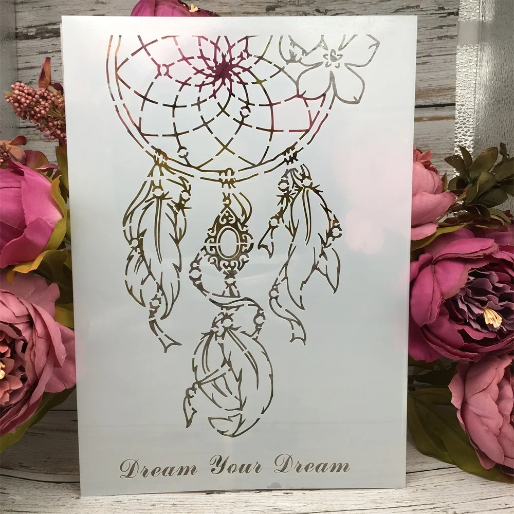 A4 29cm Dream Tassel DIY Layering Stencils Wall Painting Scrapbook Coloring Embossing Album Decorative Paper Card Template
A4 29cm Dream Tassel DIY Layering Stencils Wall Painting Scrapbook Coloring Embossing Album Decorative Paper Card Template