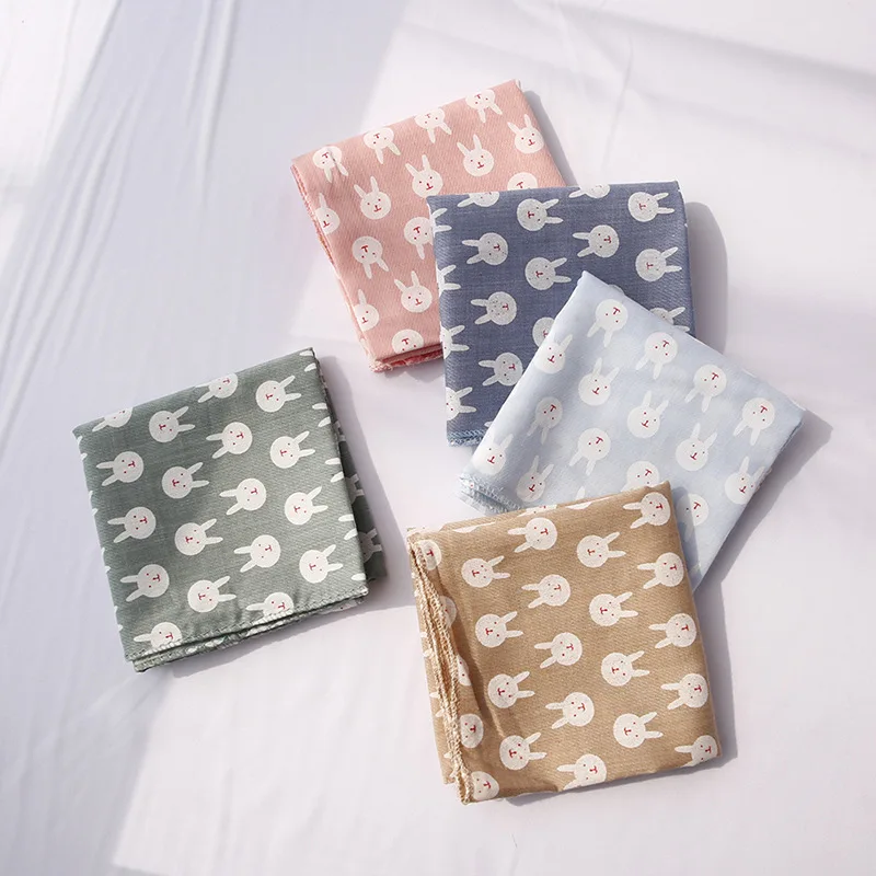 yishine 42*42cm Cute Children scarf Lovely Rabbit Printed Cotton Boy Girls Small Square Scarf Spring Summer Decoration for Kids
yishine 42*42cm Cute Children scarf Lovely Rabbit Printed Cotton Boy Girls Small Square Scarf Spring Summer Decoration for Kids