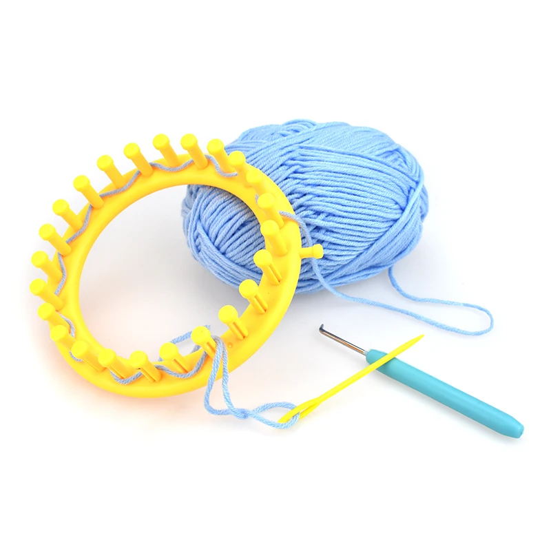 14CM Yellow Classical Round Circle Hat Knitting Knit DIY Tool Kit Randomly Colors Knitting Loom For Women Gift
14CM Yellow Classical Round Circle Hat Knitting Knit DIY Tool Kit Randomly Colors Knitting Loom For Women Gift