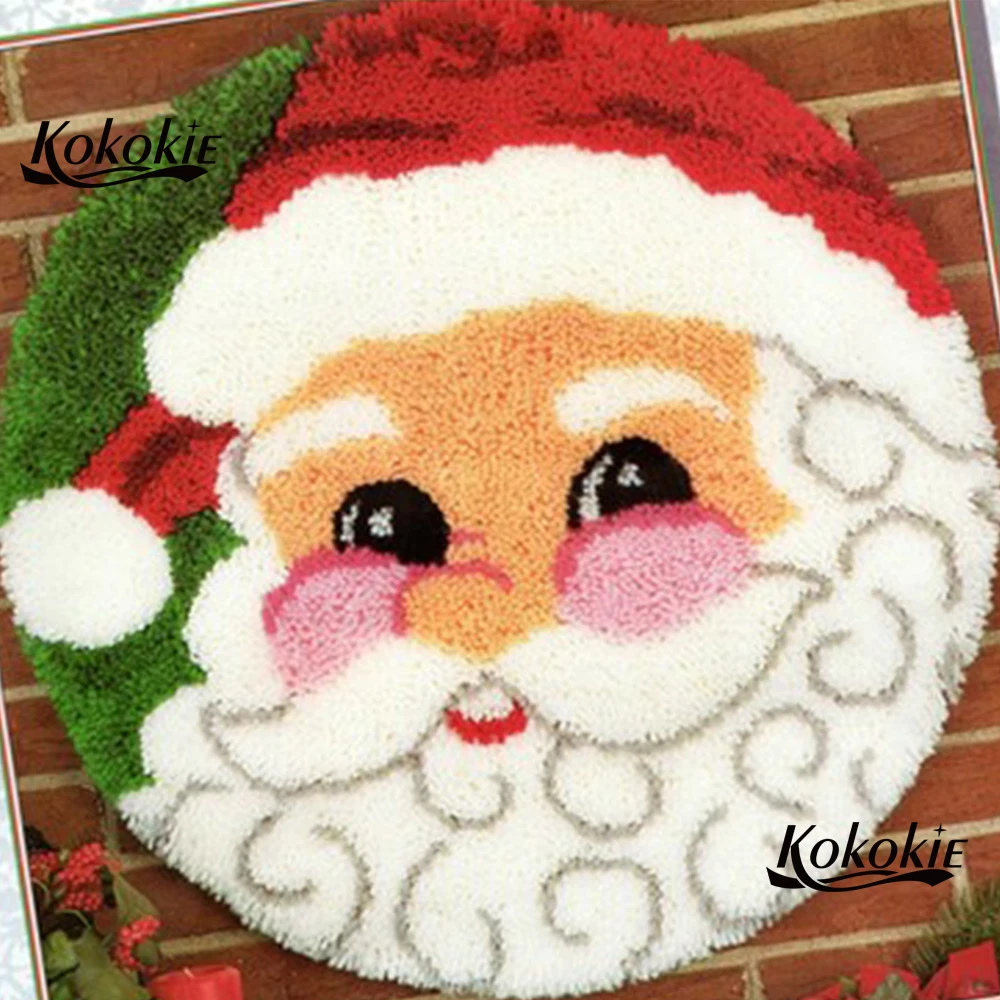 diy latch hook kits rug printed canvas accessories Christmas santa decor needle for carpet embroidery pattern latch hook kussen
diy latch hook kits rug printed canvas accessories Christmas santa decor needle for carpet embroidery pattern latch hook kussen