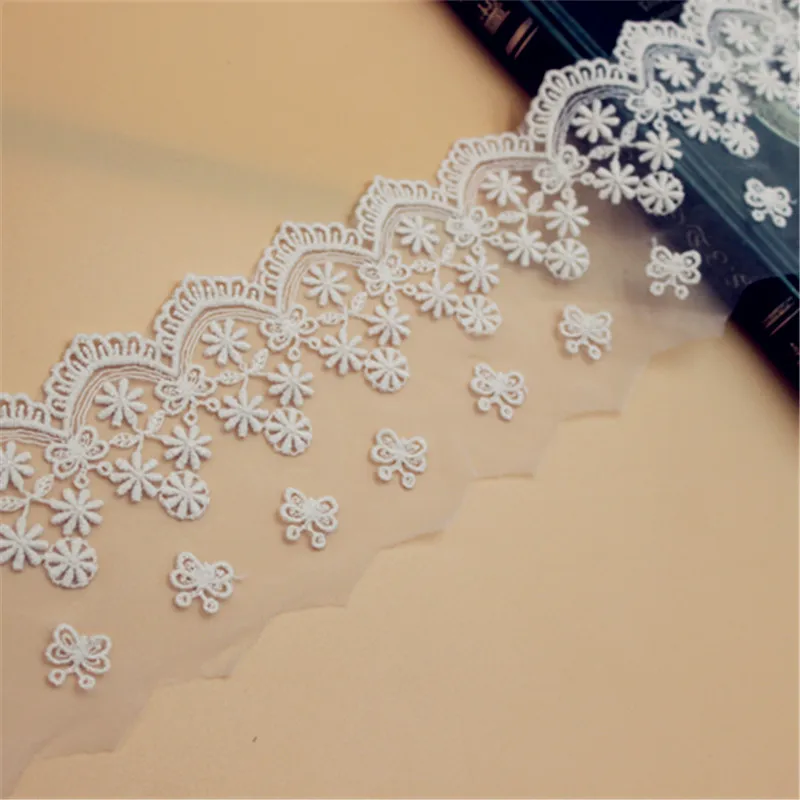 10 yard 8.5cm 3.34" wide ivory beige gauze mesh tulle cotton embroidered tapes lace trim ribbon fabric 1049932BQL4K586
10 yard 8.5cm 3.34" wide ivory beige gauze mesh tulle cotton embroidered tapes lace trim ribbon fabric 1049932BQL4K586