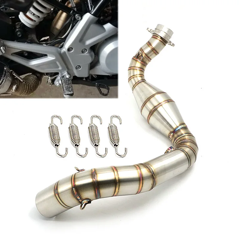G310 GS R Motorcycle Slip On Exhaust Contact Middle Mid Pipe Muffler For BMW G310GS G310R All Years Exhaust Tube Header Links
G310 GS R Motorcycle Slip On Exhaust Contact Middle Mid Pipe Muffler For BMW G310GS G310R All Years Exhaust Tube Header Links