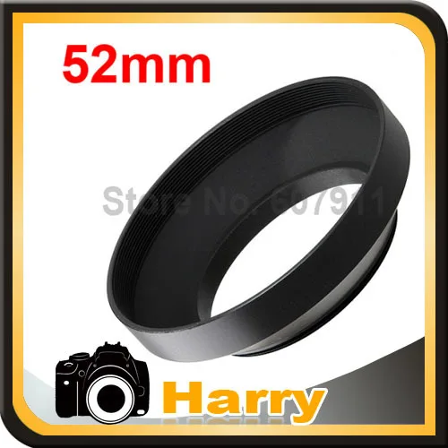 Camera 52mm Screw Metal Wide angle Lens Hood digital for canon for nikon 52mm DSLR Camera
Camera 52mm Screw Metal Wide angle Lens Hood digital for canon for nikon 52mm DSLR Camera