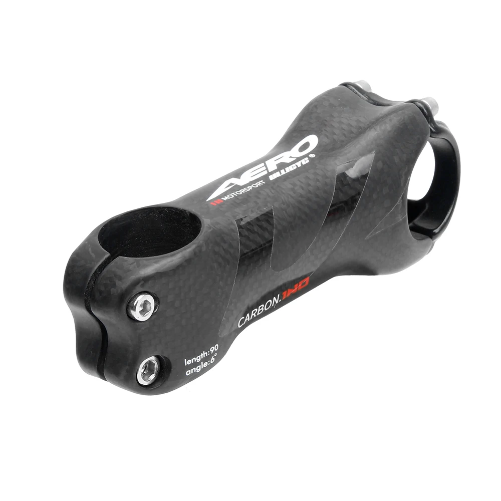 AERO Super strength Ultra light 6 or 17 Degrees Mountain /Road bike Matte Full Carbon Fibre Bicycle Stem 31.8mmX(80-120mm)
AERO Super strength Ultra light 6 or 17 Degrees Mountain /Road bike Matte Full Carbon Fibre Bicycle Stem 31.8mmX(80-120mm)