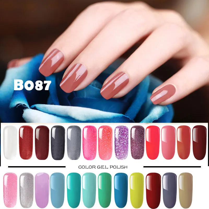 8 ML Soak Off без запаха органические УФ гель полу постоянный Lucky ногти лак Art