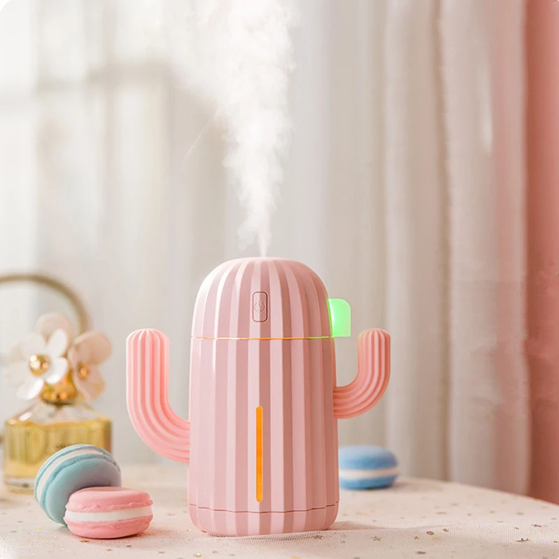 340ML Cactus Air Humidifier Battery Operated Rechargeable USB Aroma Essential Oil Diffuser With Warm Light Cactus Air Purifier
340ML Cactus Air Humidifier Battery Operated Rechargeable USB Aroma Essential Oil Diffuser With Warm Light Cactus Air Purifier