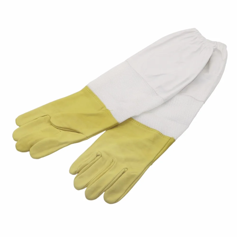 1 Pair Beekeeper Thick Anti-sheepskin Gloves Mesh Openwork Breathable Bee-proof Bee Gloves For Beekeeping
1 Pair Beekeeper Thick Anti-sheepskin Gloves Mesh Openwork Breathable Bee-proof Bee Gloves For Beekeeping